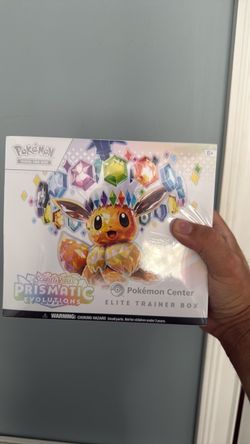 Pokemon prismatic Pokemon center ETB