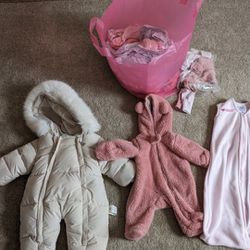 Bag Of Baby Girl Clothes 