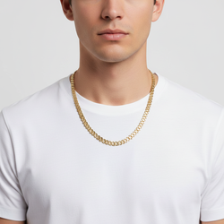 10K Yellow Gold 26" Rolex Chain
