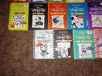 Diary of a wimpy kid book collection