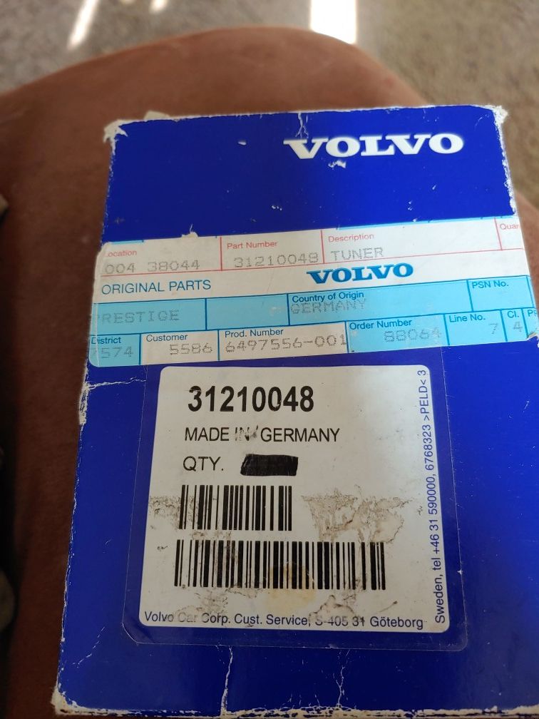 Volvo Tuner new in pkg 250.00 accept cashapp