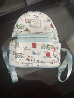 LOUNGEFLY PEANUTS SNOOPY WOODSTOCK CHRISTMAS HOLIDAY