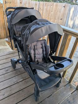 Twin double stroller