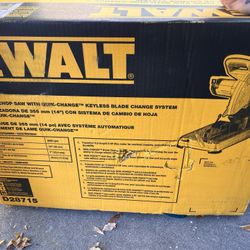 14 “ Dewalt Chop Saw 