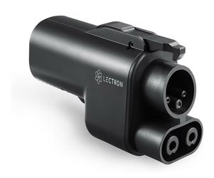 Lectron NACS to CCS Electric Vehicle Adapter - 500 Amps / 1,000V - Compatible with Tesla Superchargers - Fast Charge CCS1 EVs with Vortex Plug [Check 