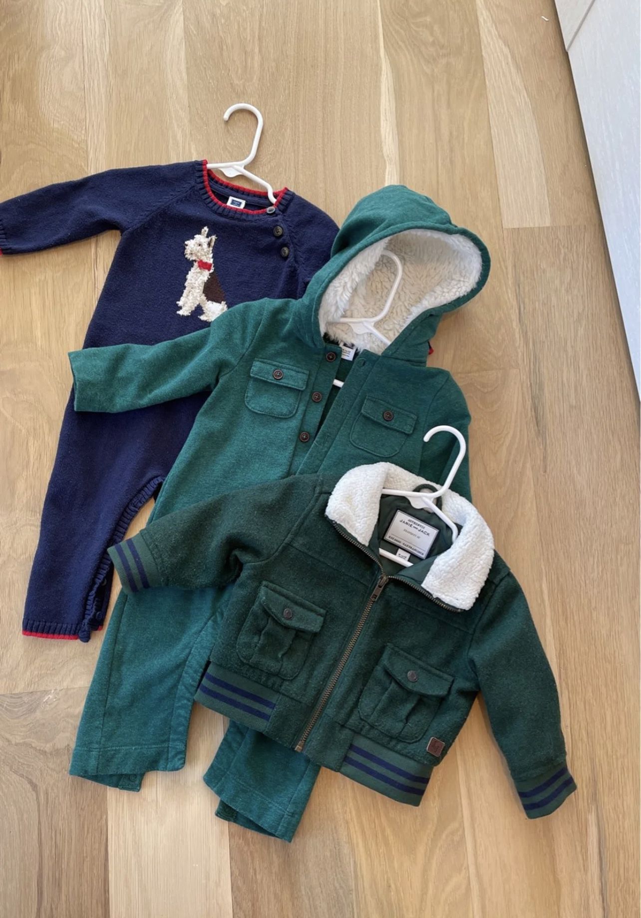 Janie And Jack 6-12 Months Winter Bundle Barely Used 