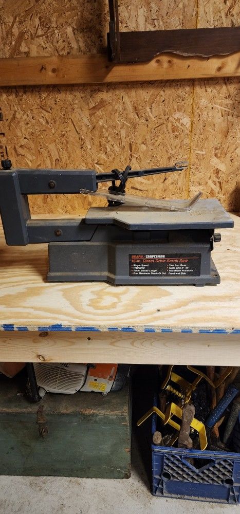 Craftsman Scroll Saw