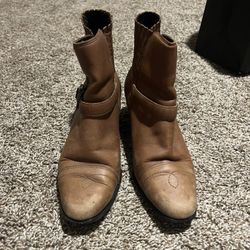 Dingo Leather Slip On Boots 