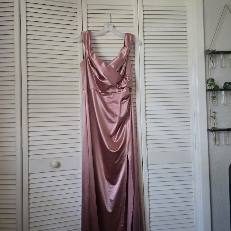 Pink Bridesmaid Dress