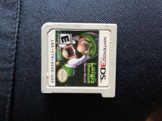 Luigi’s mansion Nintendo 3DS