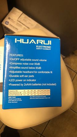 Huarui Electronic Safety Earmuff
