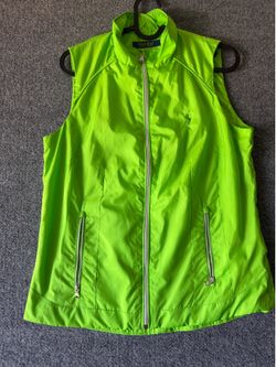 Polo Golf Ralph Lauren Green Full Zip Golf Vest Women's S