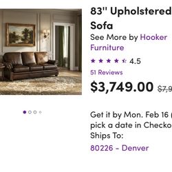 Leather Couch High quality