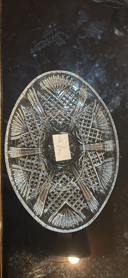 Italian glass platter