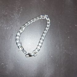 Real Silver Wristlet 