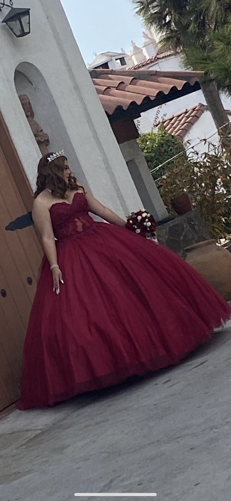 quinceanera dress with detachable train