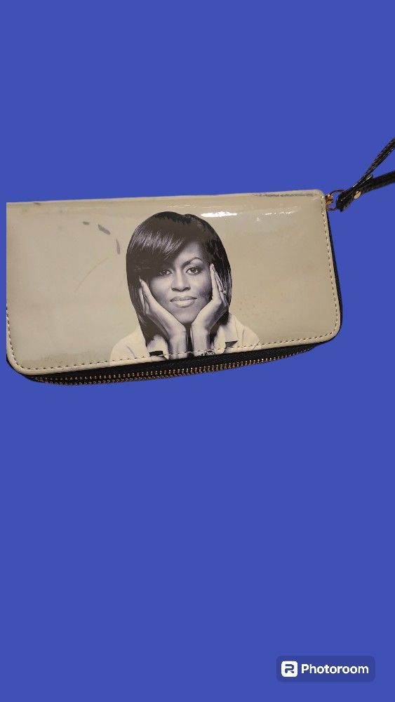 Michelle Obama Wristlet Wallet 