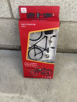 1:10 scale retro bicycle model kit 