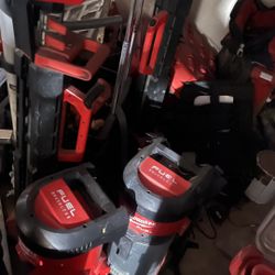 Milwaukee, Hilti, Air Compressor, Lights Vacuume