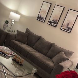 Modern Grey Sofa Set | Set de Sofas Modernos Grises | Great Condition 