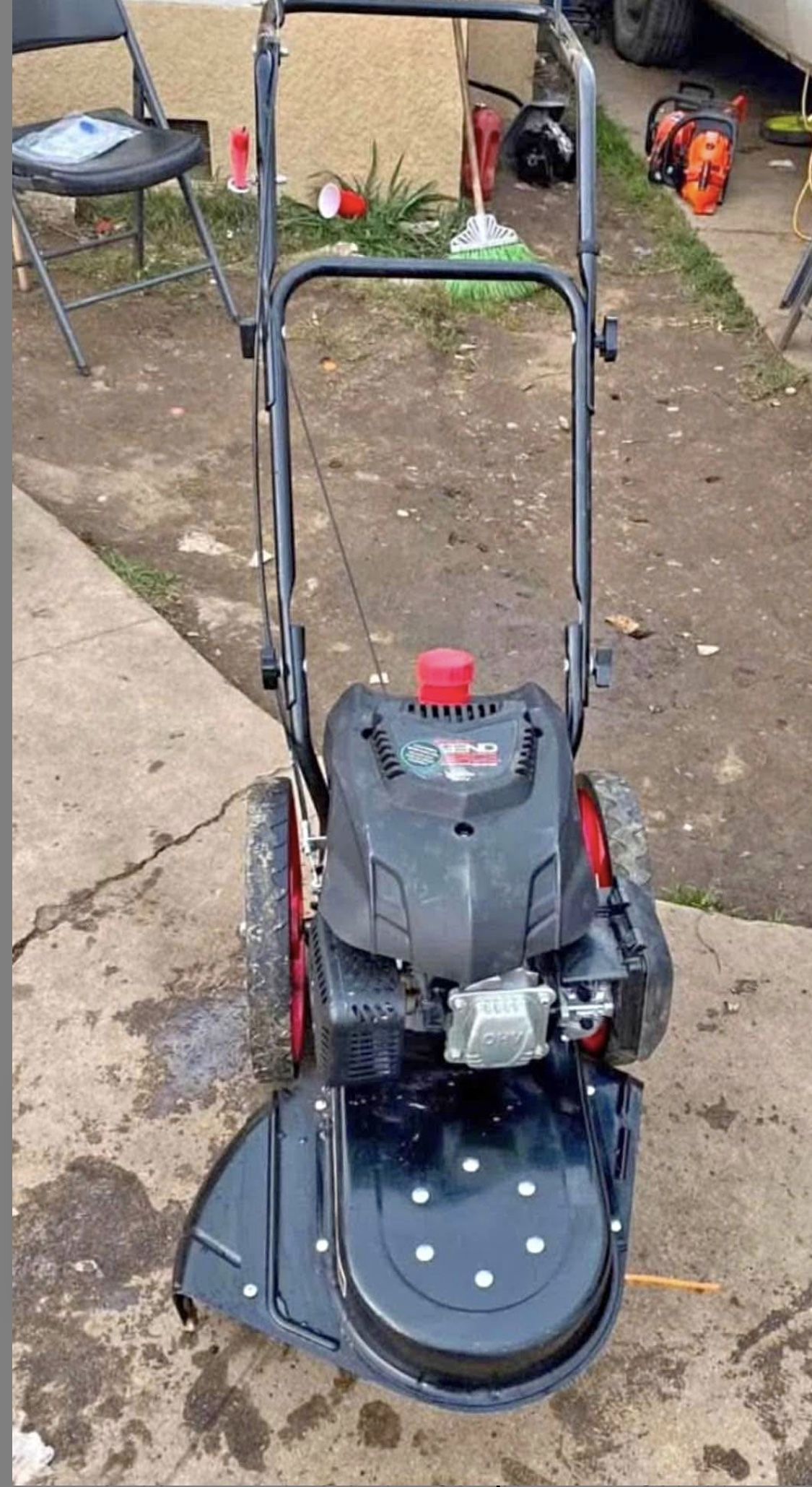 Legend Force 22 in. 173 cc Gas Walk Behind String Trimmer/Mower