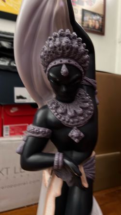 Reglor of california chalkware lamp