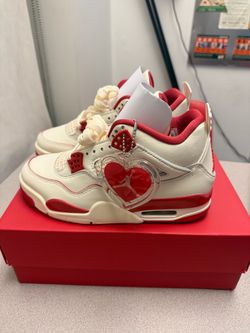 Jordan Air Jordan 4 2026 Valentine red/white brand new size 7.5 W