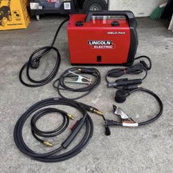 Lincoln Electric 180 Amp Weld-Pak 180i Multi-Process Stick/MIG/Flux-Core/TIG, 120V or 230V Aluminum
