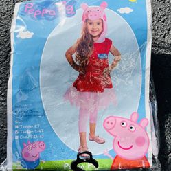 Peppa Pig Costume 3T-4T