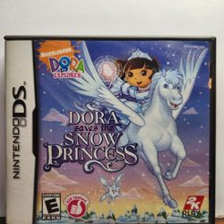 Nintendo Ds Dora Saves The Snow Princess 