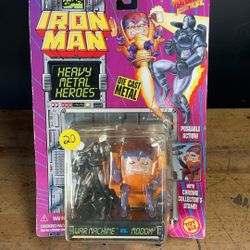 Iron Man Heavy Metal Heroes War Machine Versus Modok Diecast Metal