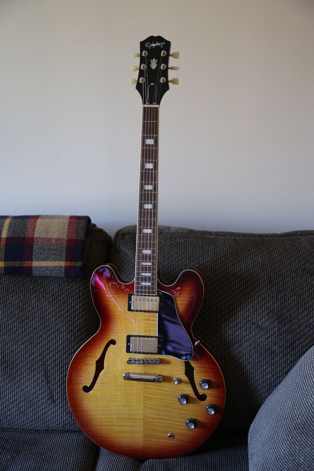 Epiphone Les Paul Raspberry Tea Burst 