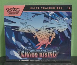 Pokemon Chaos Rising ETB, New Sealed Read Description!