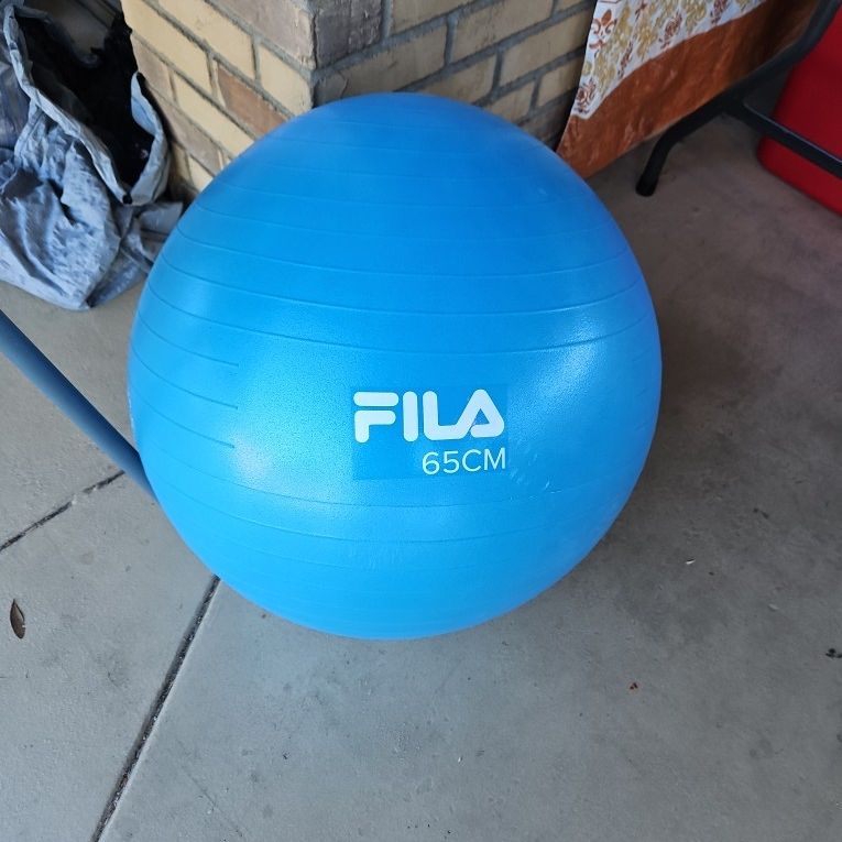 Fila 65 CM Exercise Ball for Sale in Winter Haven FL OfferUp