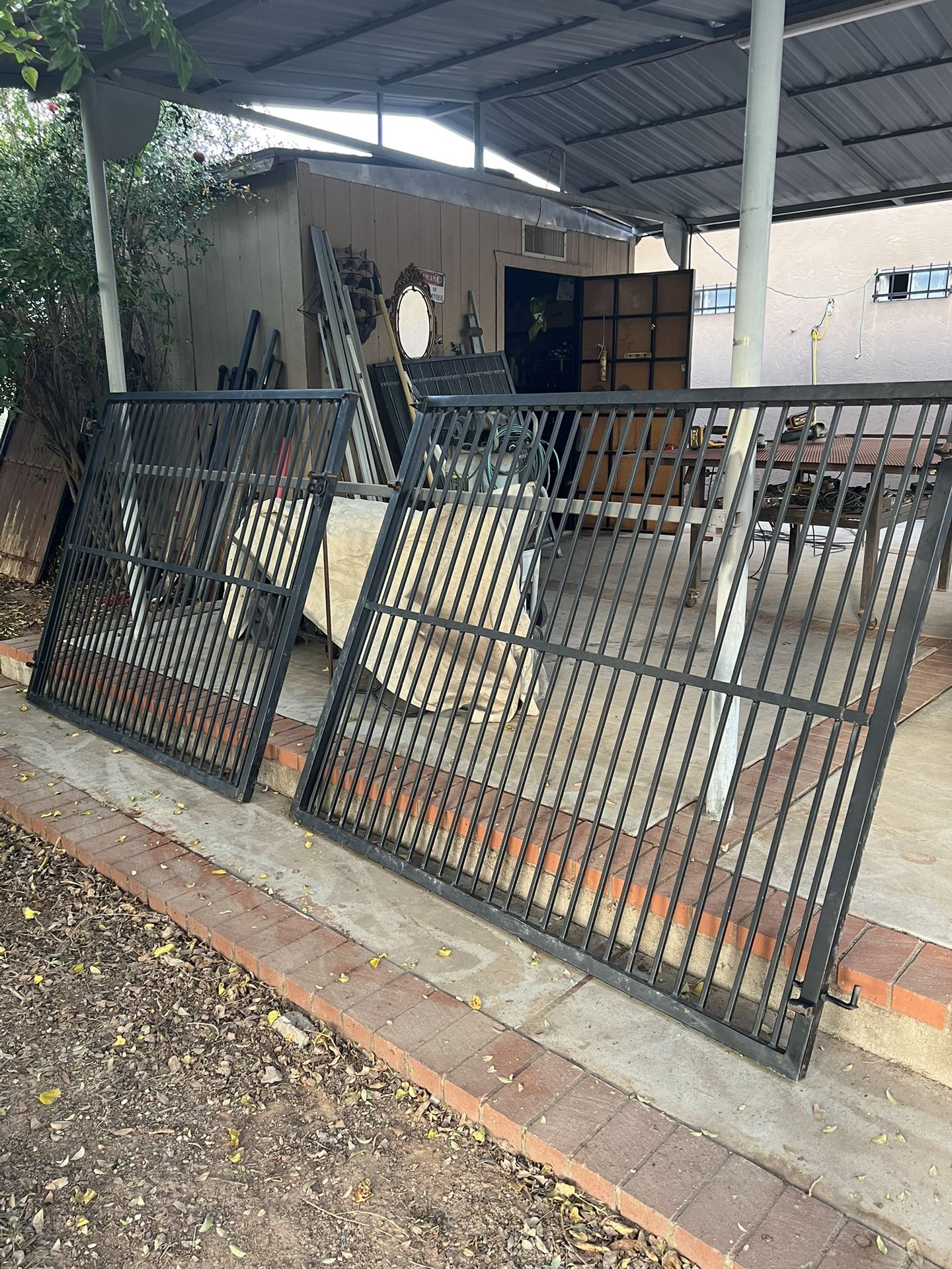 12’ Dog Runner Gate 57” Height Complete with Posts