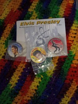 Elvis Presley coins