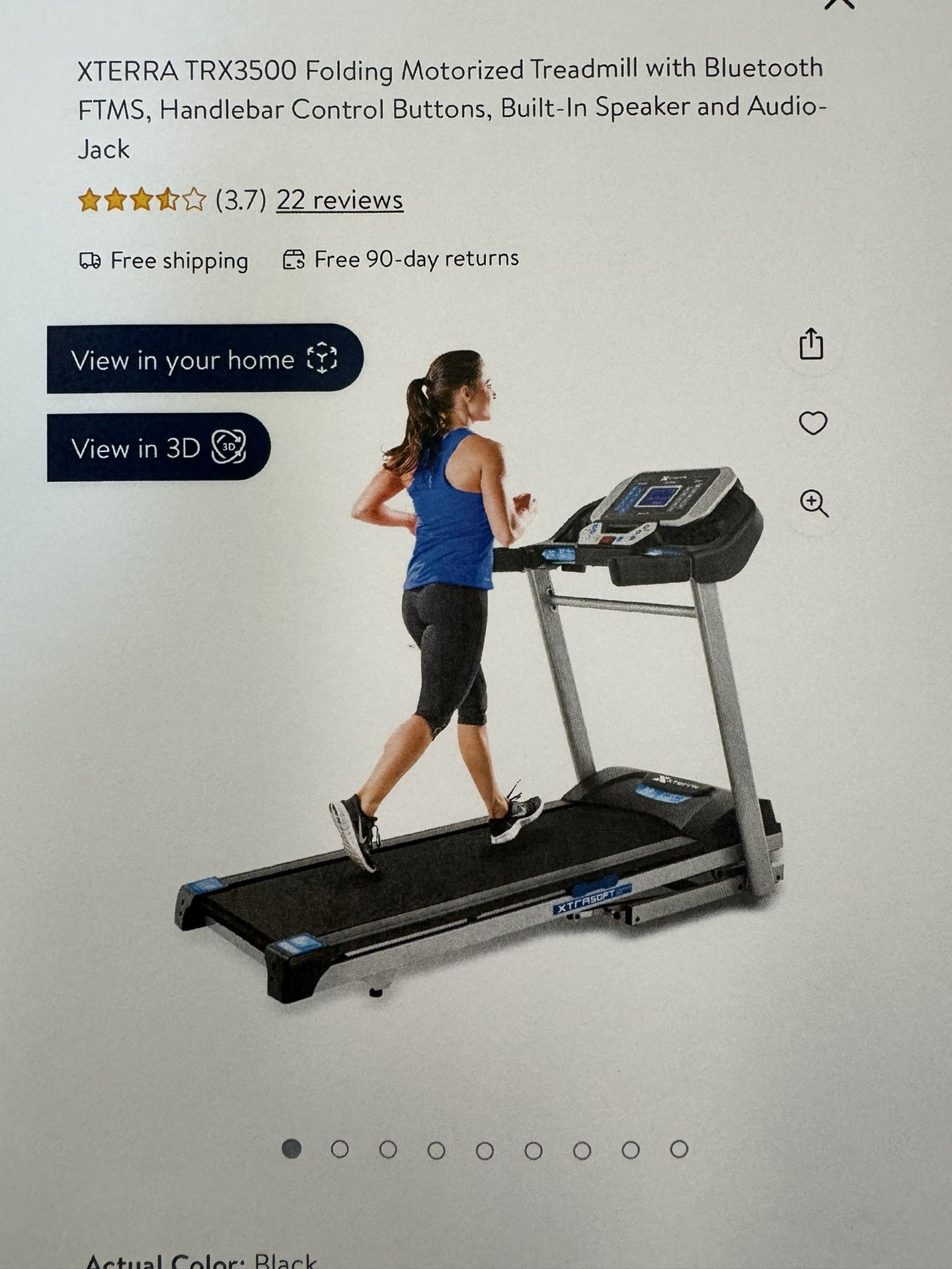 Xterra TRX3500 Treadmill