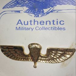 Greek Large Jump Wings Lapel Pin 2.75 inches