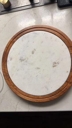Member's Mark Wood & Marble Lazy Susan