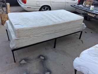 3 pc single size bed complete