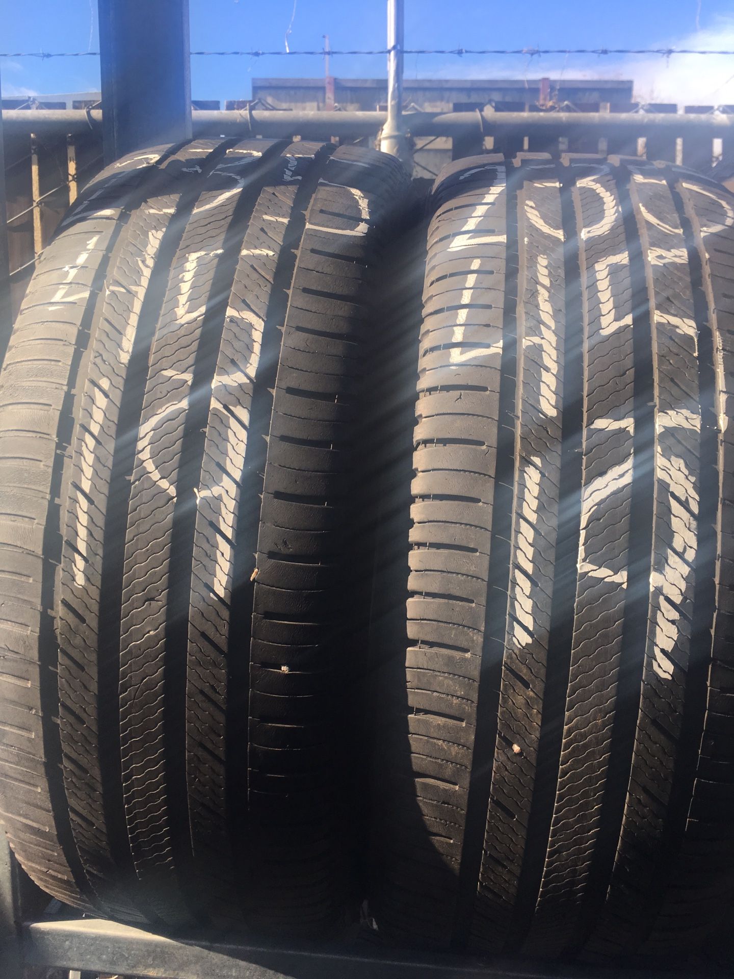 Used tires with really good tread