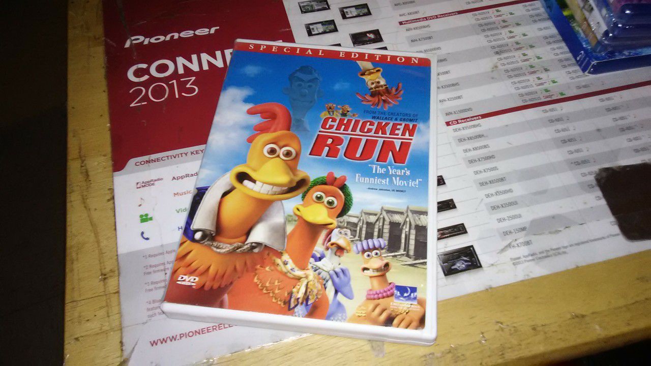 Movie 🍿 DVD Chicken Run