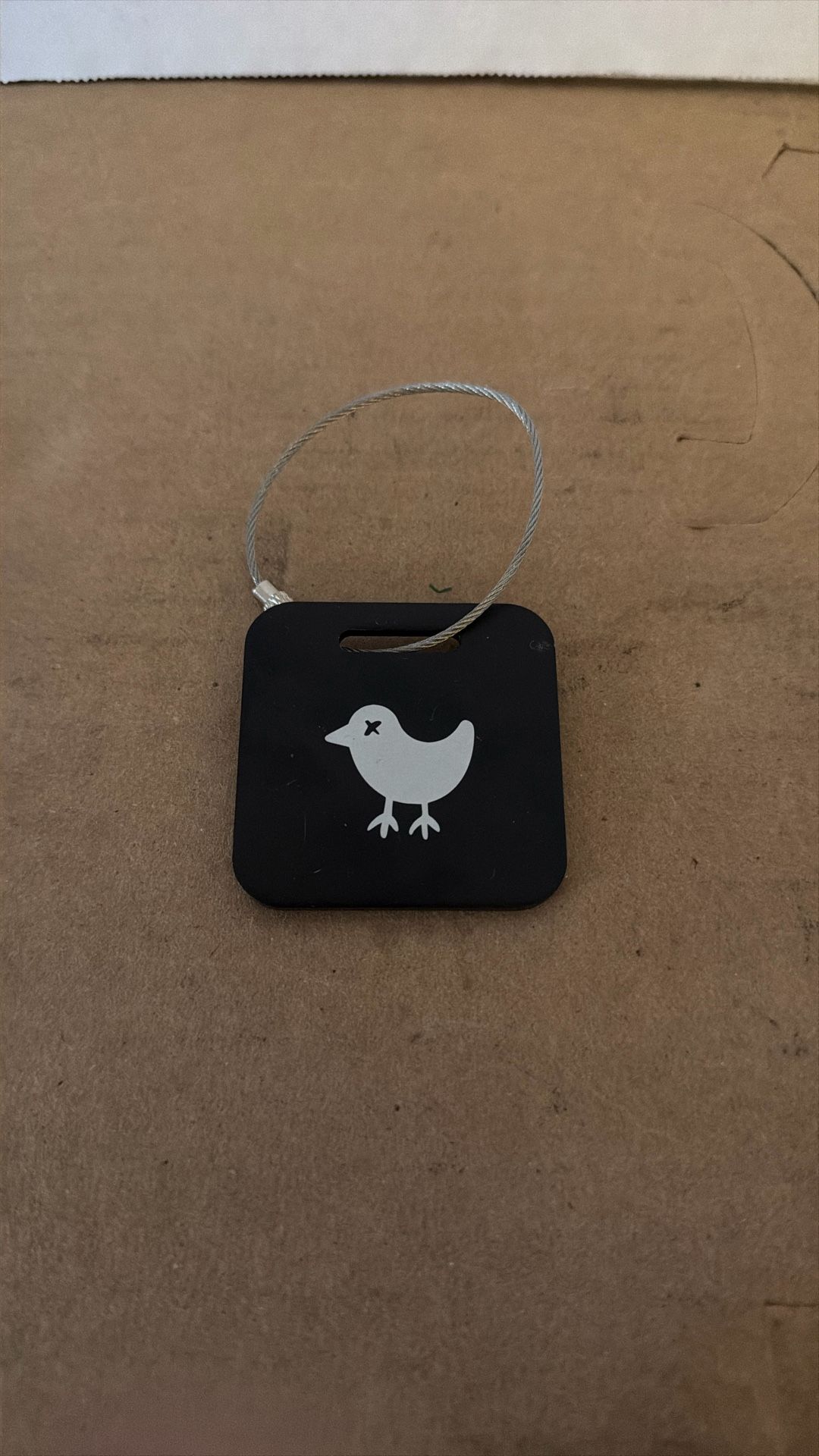 Bad Birdie Keychain Bag Tag