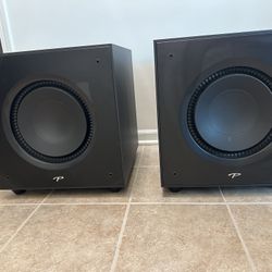 Set of Paradigm Defiance X12 Subwoofers 