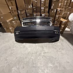 For 2015 2018 2020 Chevy Tahoe Suburban Front Complete Bumper Assembly With Grille Fog Lights Kit