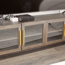 LIKE NEW Modern TV Stand