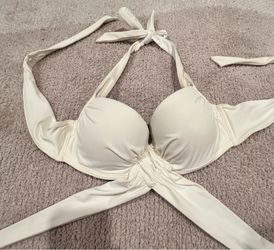 Victoria Secret Wraparound Tie Padded Bikini Top 34B