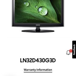 Samsung 32” Monitor