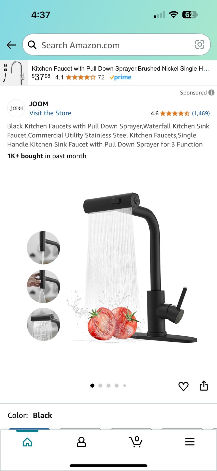 Kitchen Faucets with Pull Down