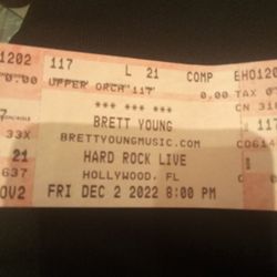 Brett Young Tickets 